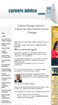 Mobile Screenshot of careers-advice-online.com